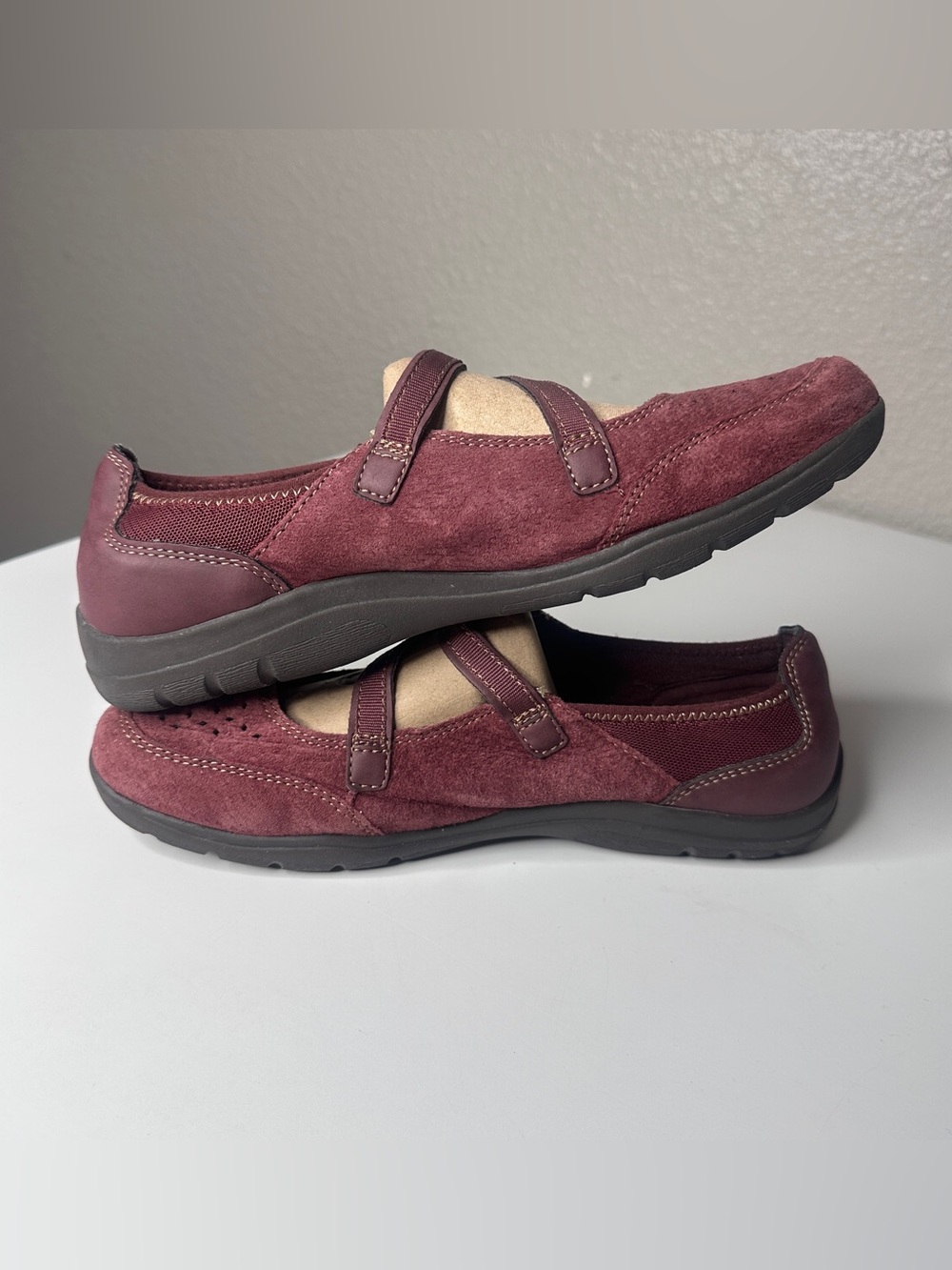 Earth Spirit Mary Janes Gelron leather slip ons 8.5 - Picture 3 of 7